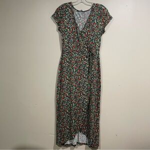 Rebel Sugar Maxi Wrap Floral Dress